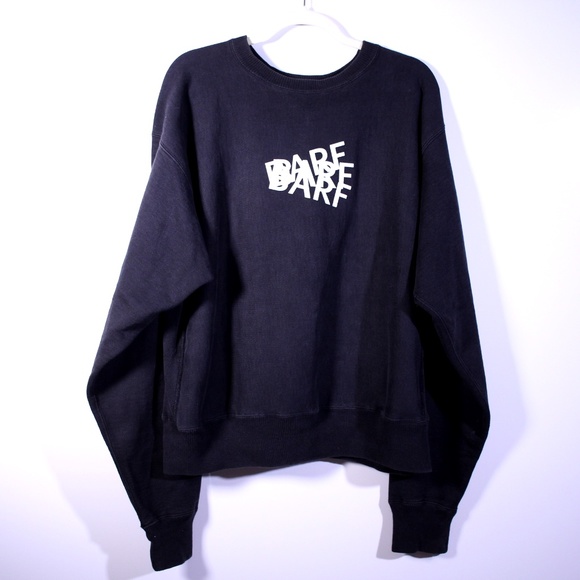 Camber Tops - Camber Barf Graphic Pullover Sweatshirt Size Large